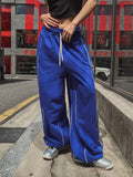 Follow lettering stitch training pants