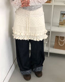 Hirun Knit Frill Mini Skirt