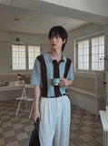 Molly Cable Collar Knit