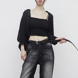 Tean see-through bolero