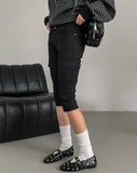 Bliss Slim Cargo Capri Pants