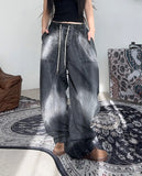 Rat Balloon Washing Denim Pants