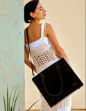 CARBONE Nylon Tote Bag
