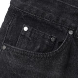 Fold Washed Denim Pants