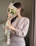 Genua Tweed H-Line Skirt
