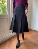 Janed pleated skirt