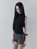[mnem] Napoleon Detail Shorts