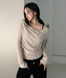 Soft Drape Slim Top
