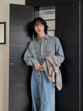 Caroon Two Pocket Check Shirt