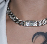 Phantom Cuban Stone Chain Necklace