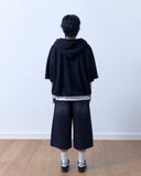 Airy Half Hood Zip Up