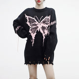 (Unisex) Pauline Butterfly Oversized Knitwear