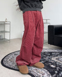 Elope pintuck corduroy pants