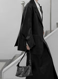 Revon Crack Leather Jacket