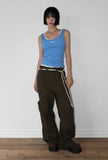 VELCRO SLANT POCKET PANTS