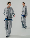 Cream Wide Sweatpants