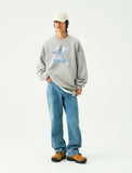 Wide Washing Denim Pants
