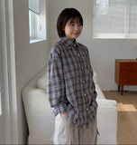 Denu Vintage Check Over Shirt