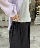 Gancy Belt Nylon Banding Pants