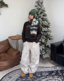 Terrid wool brush knit