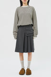 (W) Meta Pleats Skirt