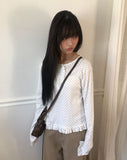 Toel Dot Frill Long Sleeve T-Shirt