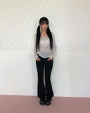 Lanon High-Waisted Bootcut Pants