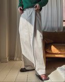 Rings Belted Wide Slacks