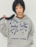 UNICORN Hood Zip-up