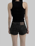 Tannley cot ribbed sleeveless