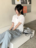 Bow Baslock Wide Long Nylon Pants