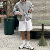 Etty Bermuda pintuck shorts