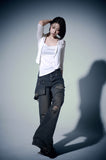 Layered Flare Jeans
