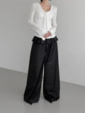 Ella Button Flare Skirt Pants