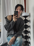 Celeb Crop Bocashi Cardigan