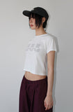 BLOOM CROP HALF T