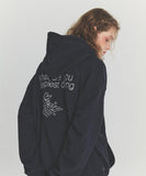Happiest Embroidered Hoodie