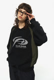 Schema Raglan Incision Sweatshirt