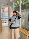 Simtro Summer Check Nylon Vest