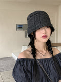 Wako Summer Straw Bucket Hat