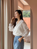 Lavia Loose Fit Back-Slit Shirt