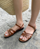 Chent Buckle Strap Sandals