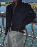 Torven Flap Leather Jacket