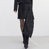 Dodo Unbalanced Midi Skirt