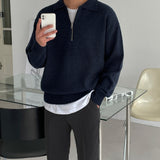 Eve Collar Half Zip Up Knit