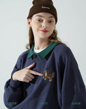 Cup Scout Collar Sweatshirt