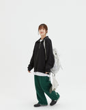 [BAONHAUS] Nteto stitch cotton pin tuck banding pants