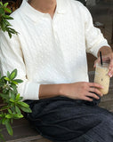 Bunny one-tuck back banding raw denim
