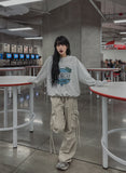 Earop Pigment Cargo Wide Pants