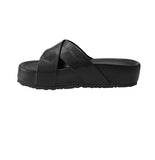 Double sole cross slippers